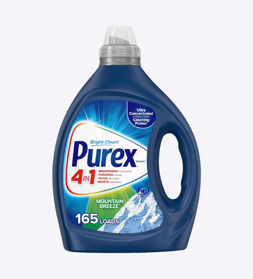 Purex 4-in-1 Laundry Detergent Liquid, Mountain Breeze