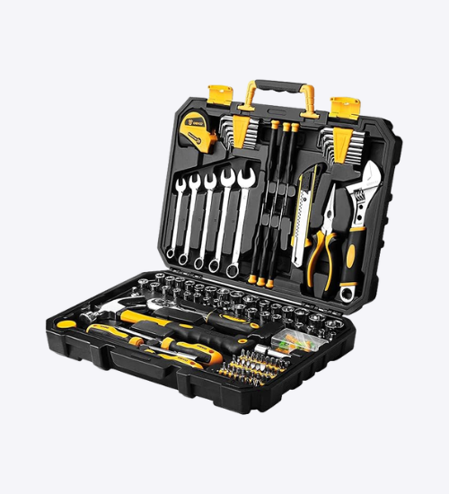 DEKOPRO 158 Piece Tool Set-General Household Hand Tool Kit